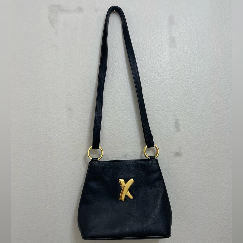 Paloma Picasso Mini Purse vintage black with gold